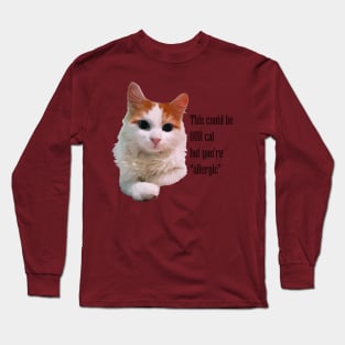 Alf the allergic Cat Long Sleeve T-Shirt